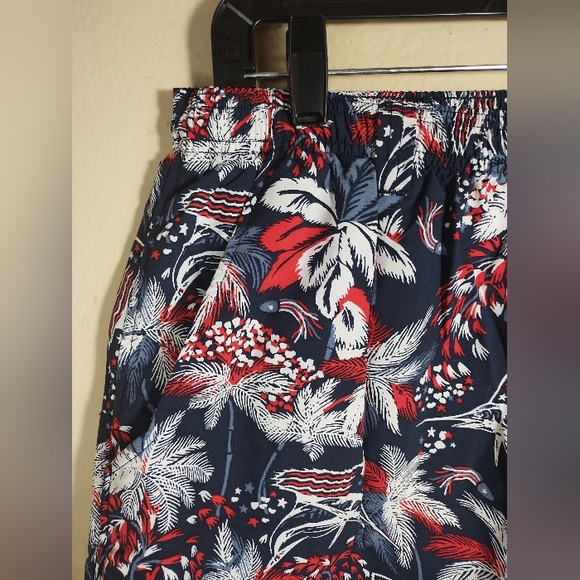 Columbia Swim Trunks Pfg Patriotic Usa Flag Sword Fish - Picture 5 of 16